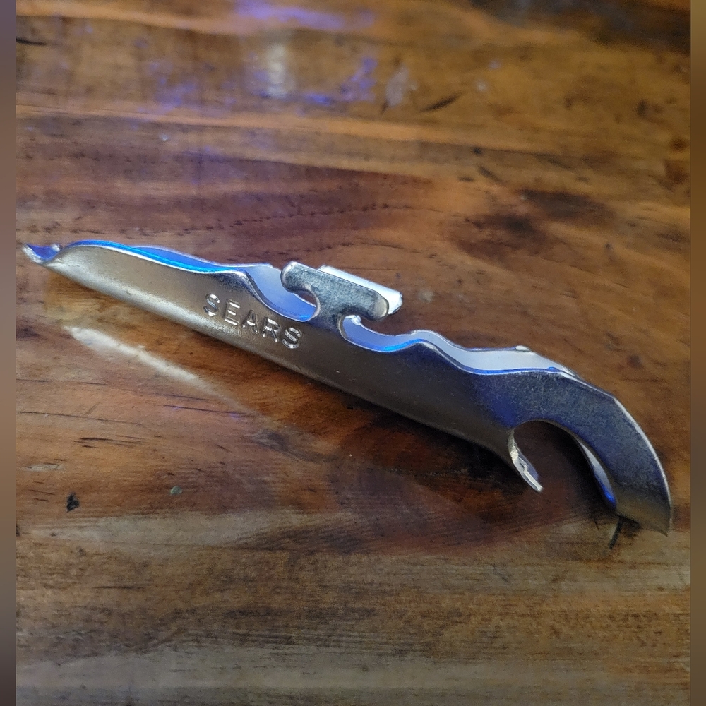 "Sears" Vintage Silver Bottle/paint Opener🖌🍻